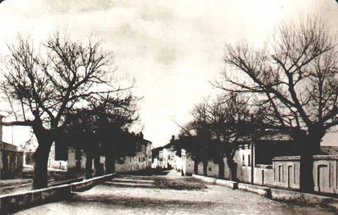 Paseo de Santo Cristo - Paseo de Santo Cristo. Foto antigua