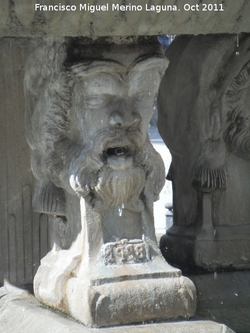 Fuente de la Plaza de la Constitucin - Fuente de la Plaza de la Constitucin. Cara