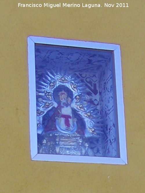 Hornacina de la Virgen de la Cabeza en La Mesa - Hornacina de la Virgen de la Cabeza en La Mesa. 