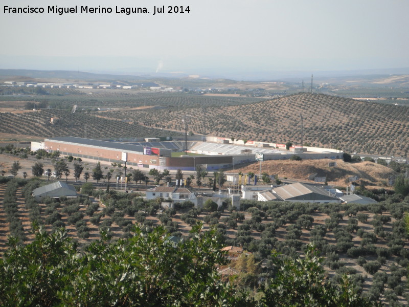 Nuevo Estadio de la Victoria - Nuevo Estadio de la Victoria. Desde el Cerro de las Canteras