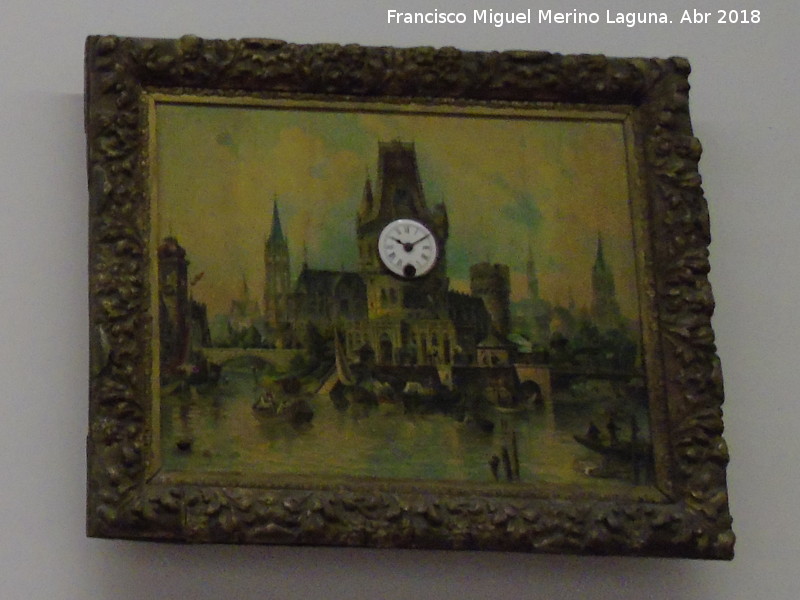 Reloj - Reloj. Coleccin de relojes populares de Andrs Santiago Zarzuelo 1800-1925. Universidad de Salamanca