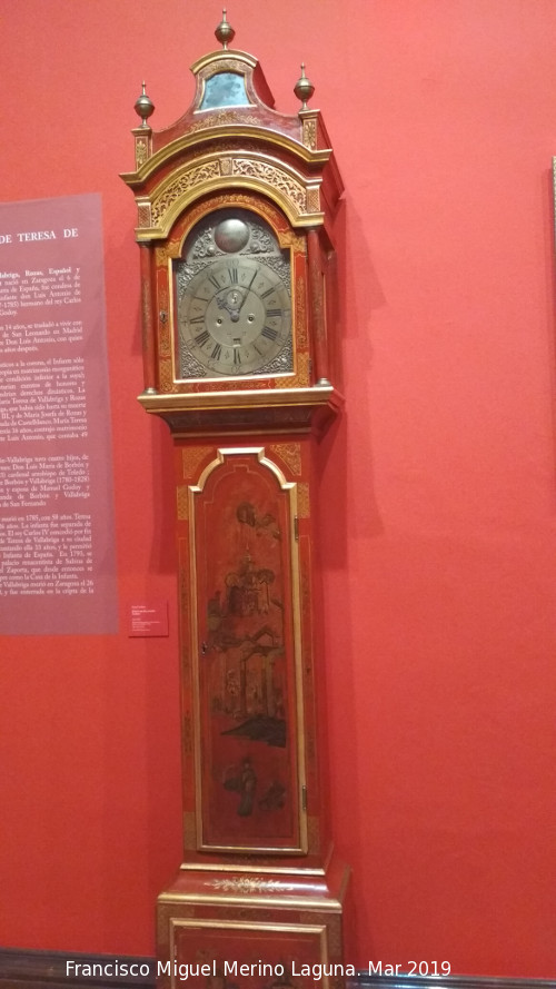 Reloj - Reloj. Siglo XVIII. Patio de la Infanta - Zaragoza