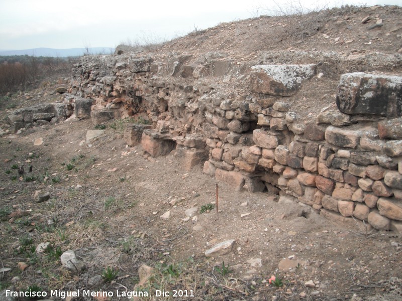 Cstulo. Castellum aquae principal - Cstulo. Castellum aquae principal. Cisterna secundaria