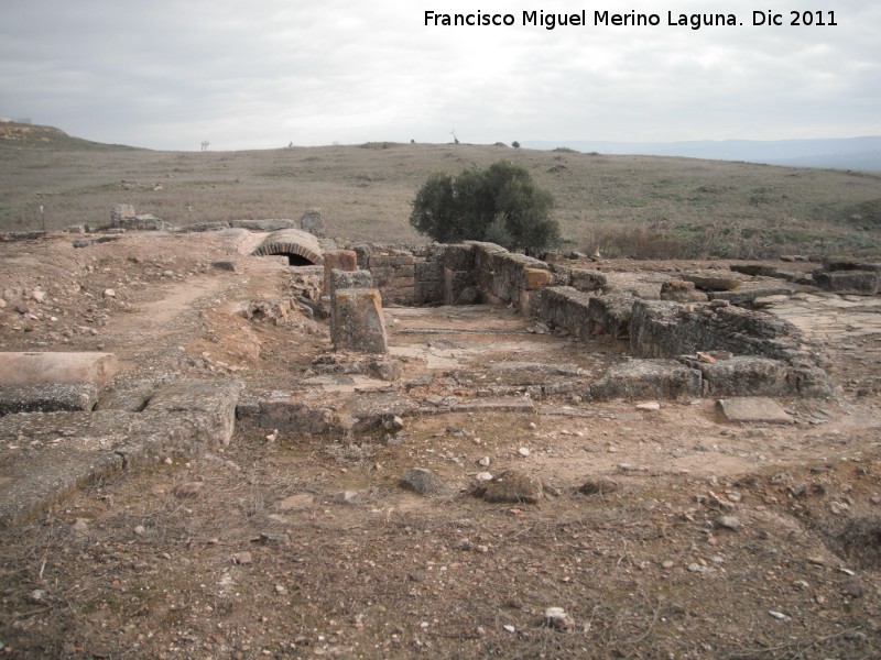 Cstulo. Termas de la Casa del Olivar - Cstulo. Termas de la Casa del Olivar. 