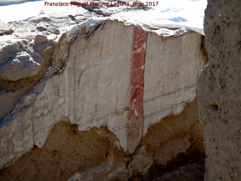 Cstulo. Templo Imperial - Cstulo. Templo Imperial. Restos de frescos