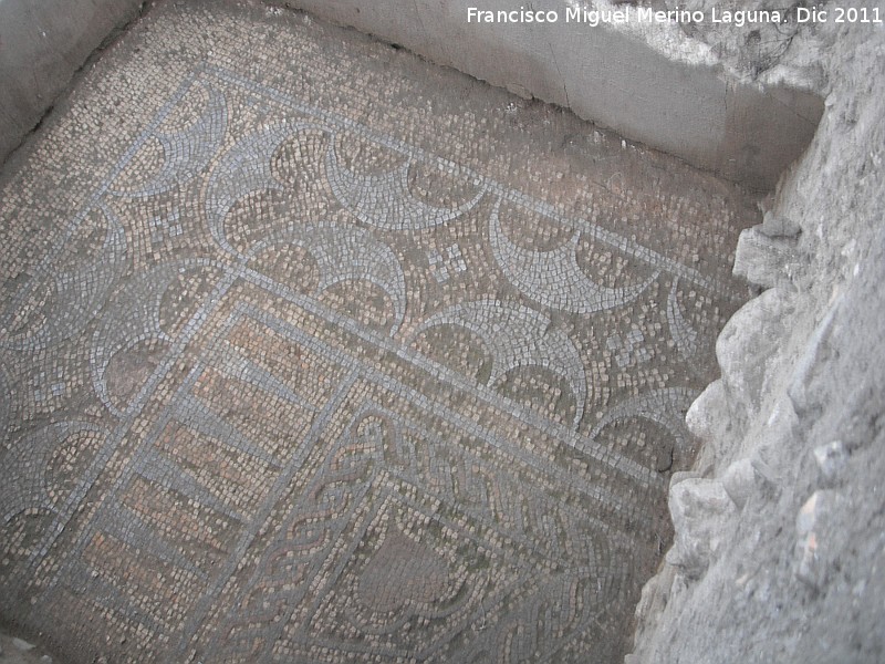 Cstulo. Templo Imperial - Cstulo. Templo Imperial. Mosaico de redes de pesca