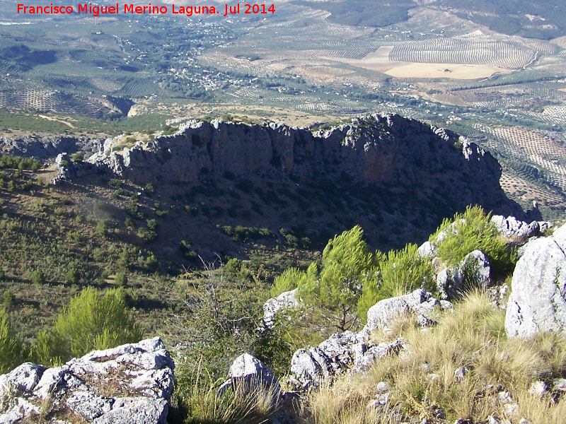 Cerro Lagunillas - Cerro Lagunillas. Desde el Salto de la Yegua