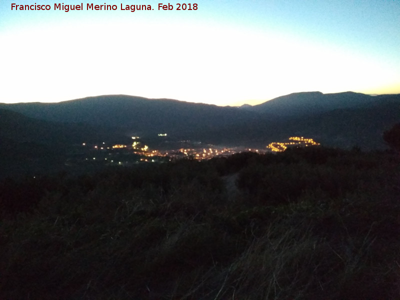 Casera de la Carrascosa - Casera de la Carrascosa. Vista de Los Villares