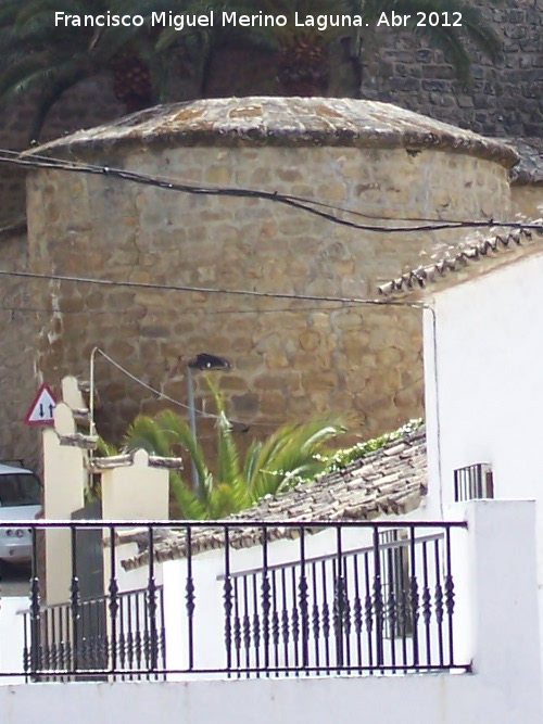 Castillo de Canena - Castillo de Canena. Torren circular trasero