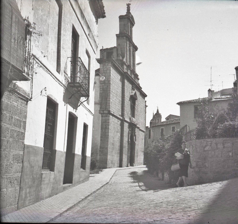 Plaza de San Bartolom - Plaza de San Bartolom. Foto antigua. Archivo IEG