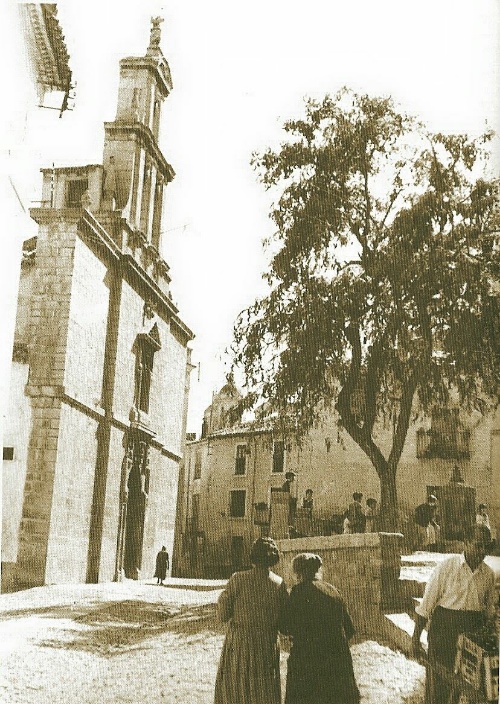 Plaza de San Bartolom - Plaza de San Bartolom. Foto antigua