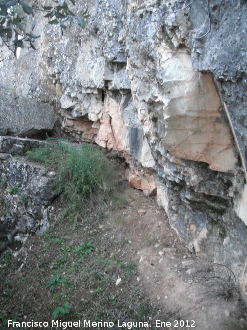 Pen de la Zorra - Pen de la Zorra. Paso