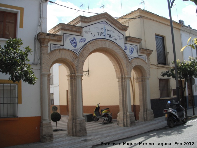 Teatro El Trovador - Teatro El Trovador. 