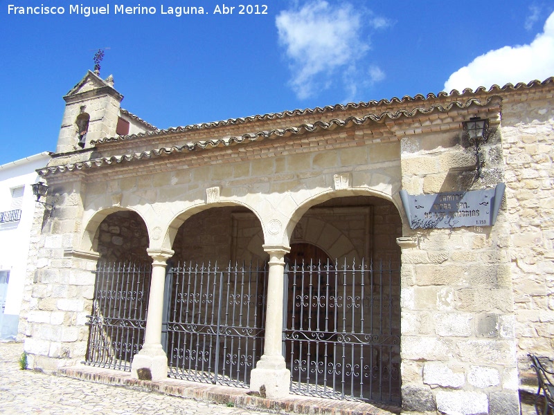 Ermita de los Remedios - Ermita de los Remedios. Prtico