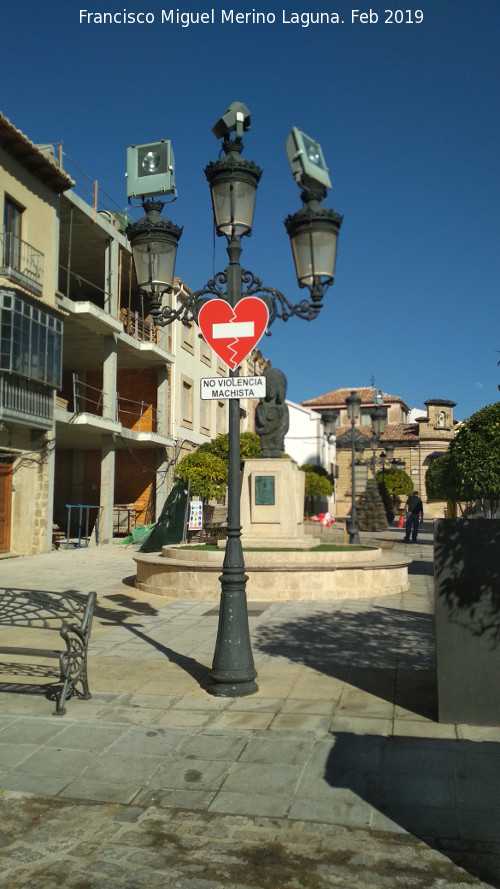 Plaza de la Constitucin - Plaza de la Constitucin. Farola