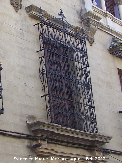 Casa de la Avenida de Andaluca n 13 - Casa de la Avenida de Andaluca n 13. Ventana principal