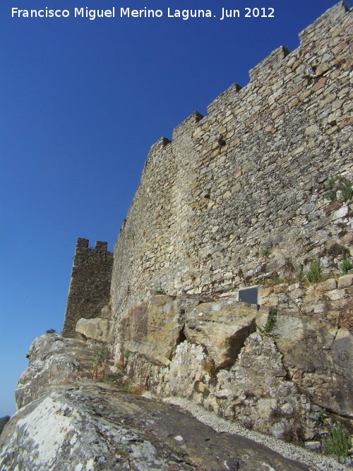 Villa Fortaleza de Castellar de la Frontera - Villa Fortaleza de Castellar de la Frontera. Muralla Este