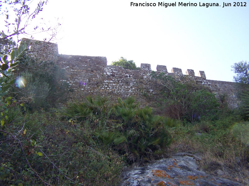 Villa Fortaleza de Castellar de la Frontera - Villa Fortaleza de Castellar de la Frontera. Muralla Oeste