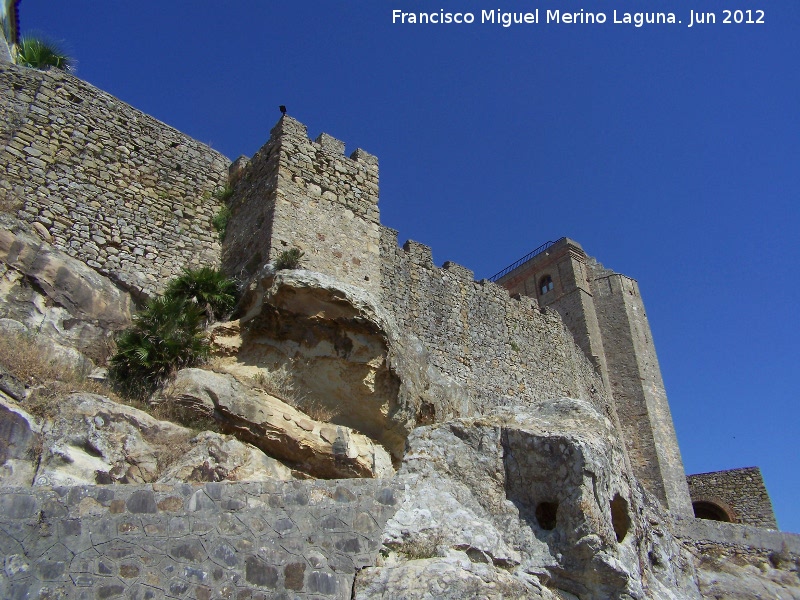 Villa Fortaleza de Castellar de la Frontera - Villa Fortaleza de Castellar de la Frontera. Muralla Este