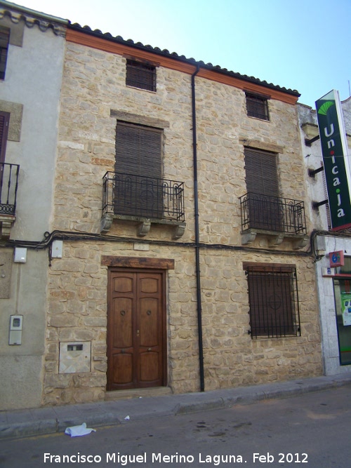 Casa de la Avenida de Andaluca n 25 - Casa de la Avenida de Andaluca n 25. Fachada