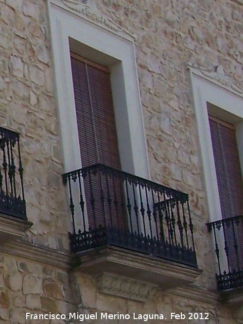 Casa de la Avenida de Andaluca n 35 - Casa de la Avenida de Andaluca n 35. Balcn