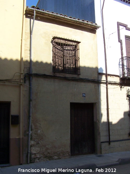 Casa de la Avenida de Andaluca n 26 - Casa de la Avenida de Andaluca n 26. Fachada