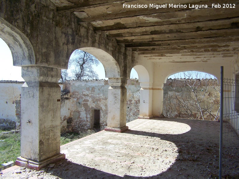 Hacienda de la Consolacin - Hacienda de la Consolacin. Porche trasero