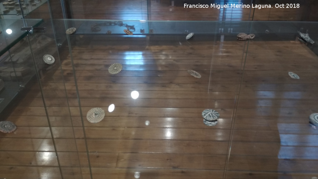 Historia de Castellar - Historia de Castellar. Botones visigodos. Museo de la Colegiata