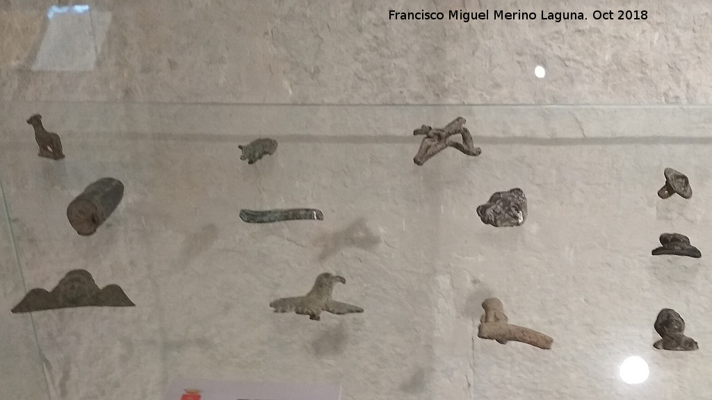 Historia de Castellar - Historia de Castellar. Piezas figuradas romanas. Museo de la Colegiata