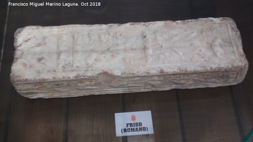 Historia de Castellar - Historia de Castellar. Friso romano. Museo de la Colegiata