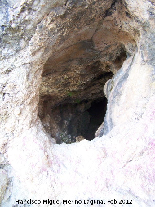 Santuario ibrico de la Cueva de la Lobera - Santuario ibrico de la Cueva de la Lobera. Cueva