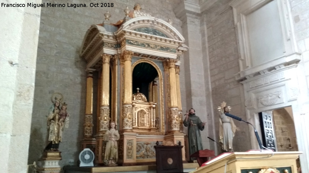 Colegiata de Santiago - Colegiata de Santiago. Sagrario