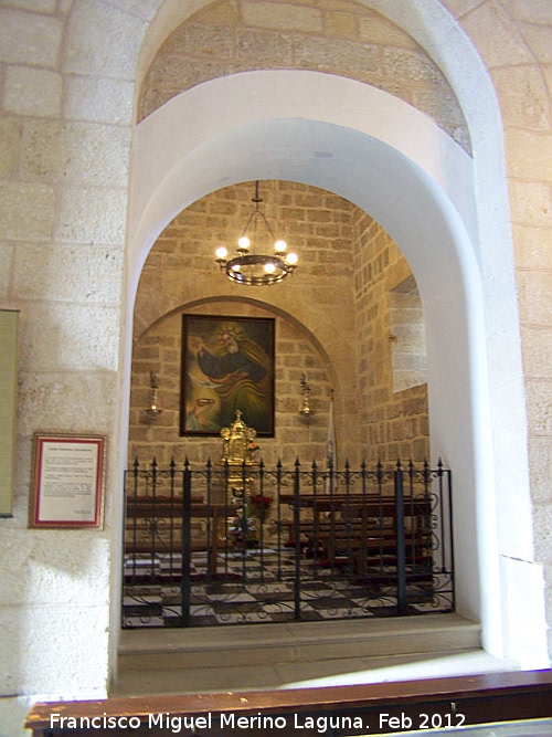 Colegiata de Santiago - Colegiata de Santiago. Capilla lateral