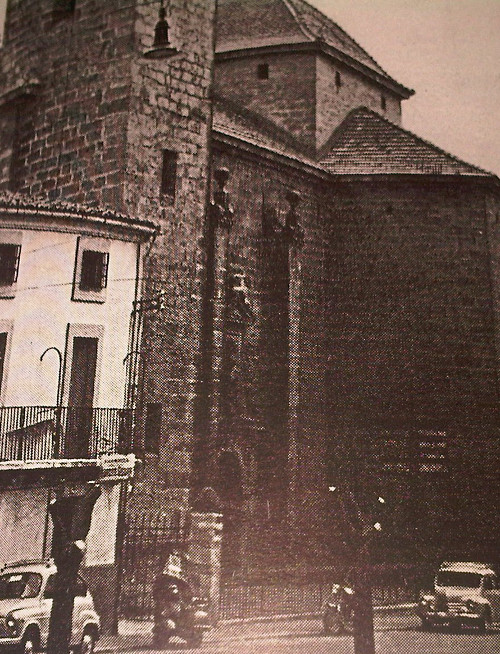 Colegiata de Santiago - Colegiata de Santiago. Foto antigua