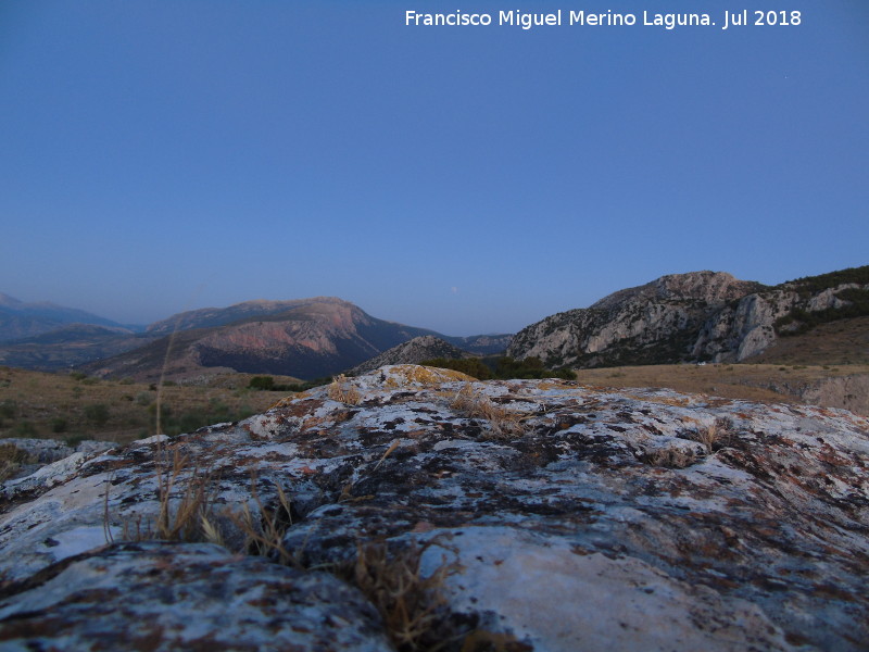 Llano de Mingo - Llano de Mingo. La Sierra desde el Llano atardeciendo