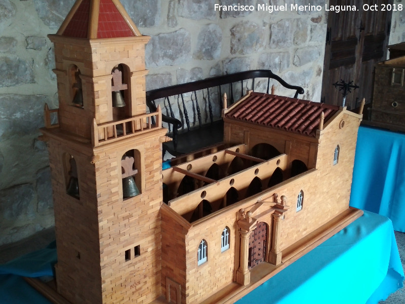 Iglesia de la Encarnacin - Iglesia de la Encarnacin. Maqueta