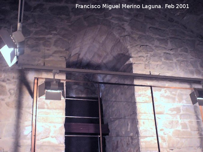 Castillo de Pallars - Castillo de Pallars. Puerta de acceso a la Torre del Homenaje desde el interior