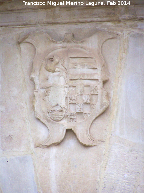 Palacio Ducal de Medinaceli - Palacio Ducal de Medinaceli. Escudo central