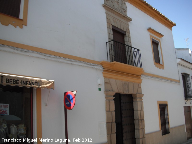 Casa de la Calle Pablo Iglesias n 1 - Casa de la Calle Pablo Iglesias n 1. Fachada