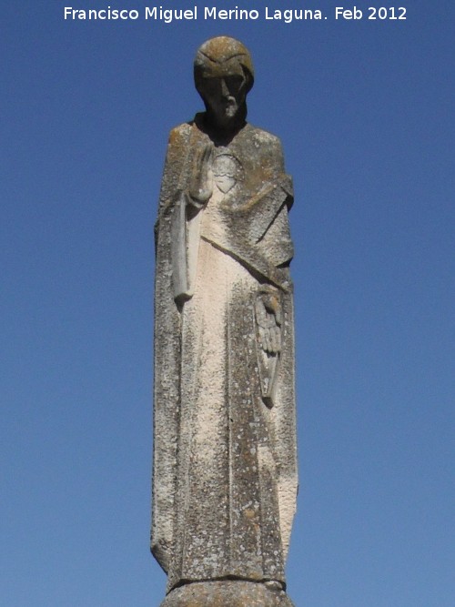 Monumento al Sagrado Corazn - Monumento al Sagrado Corazn. Estatua