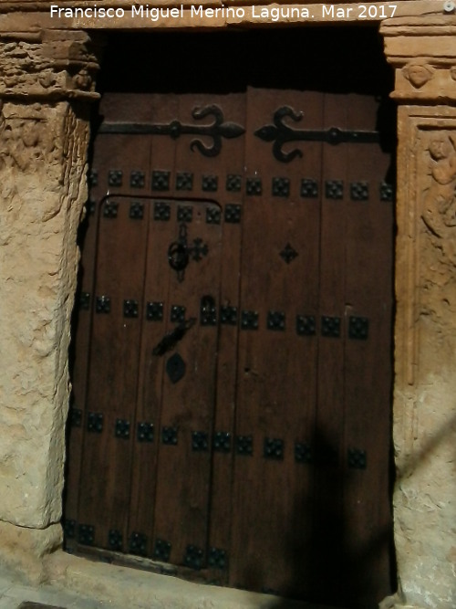 Casa de los Dez - Casa de los Dez. Puerta de clavazn