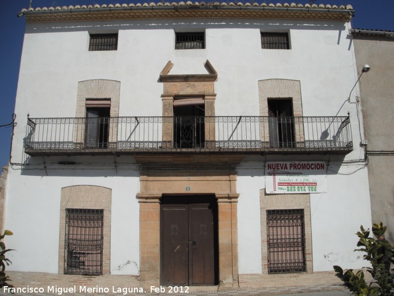 Casa de la Calle San Roque n 6 - Casa de la Calle San Roque n 6. Fachada