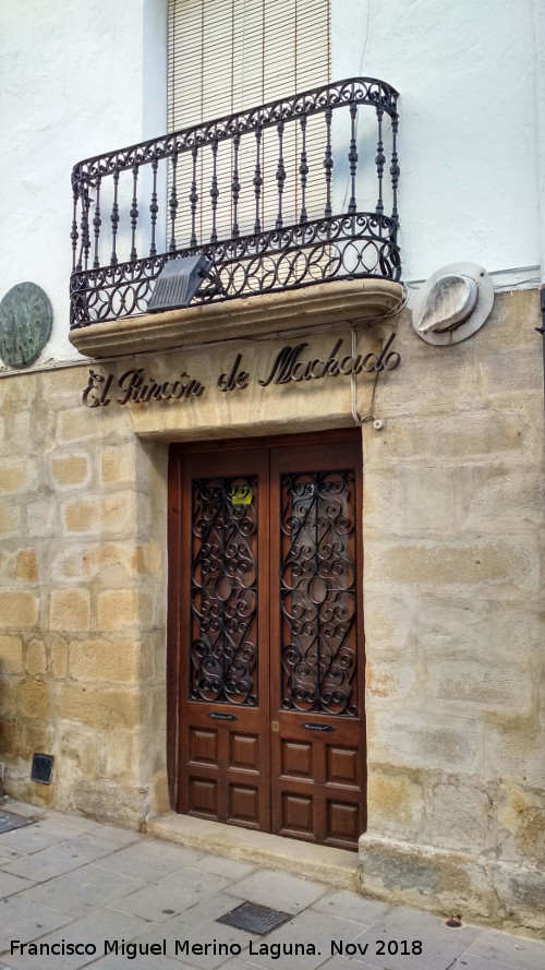 Casa de Antonio Machado - Casa de Antonio Machado. Lateral