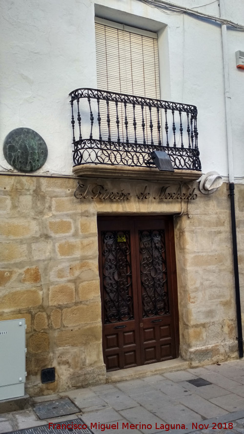 Casa de Antonio Machado - Casa de Antonio Machado. Lateral