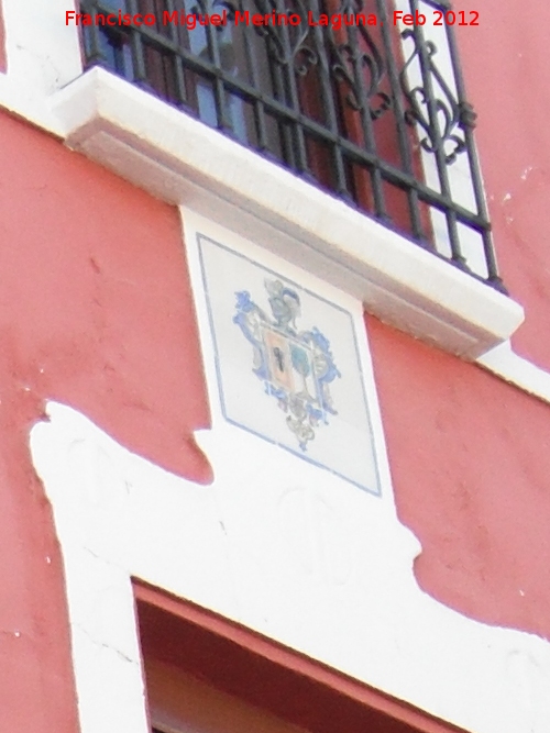 Casa de la Calle Francisco Funes n 2 - Casa de la Calle Francisco Funes n 2. Escudo