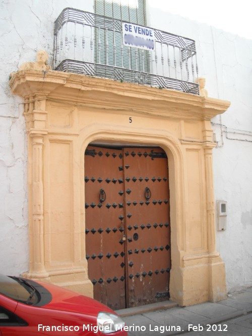 Casa de la Calle Francisco Funes n 5 - Casa de la Calle Francisco Funes n 5. Portada