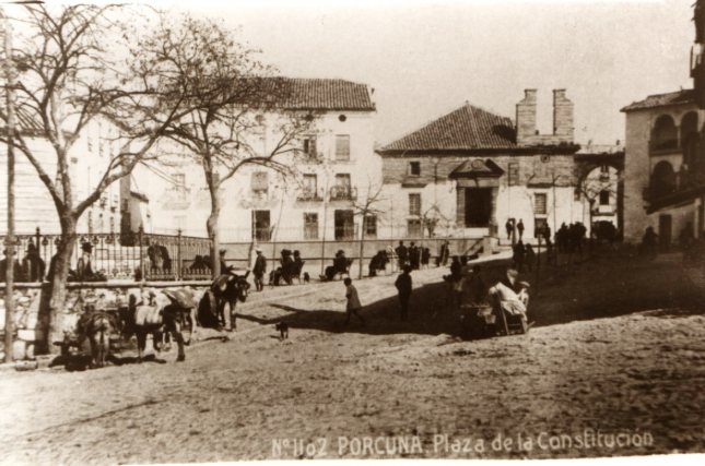 Plaza de Andaluca - Plaza de Andaluca. Foto antigua