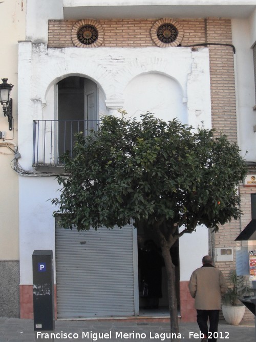 Casa de la Plaza de Andaluca n 16 - Casa de la Plaza de Andaluca n 16. Fachada