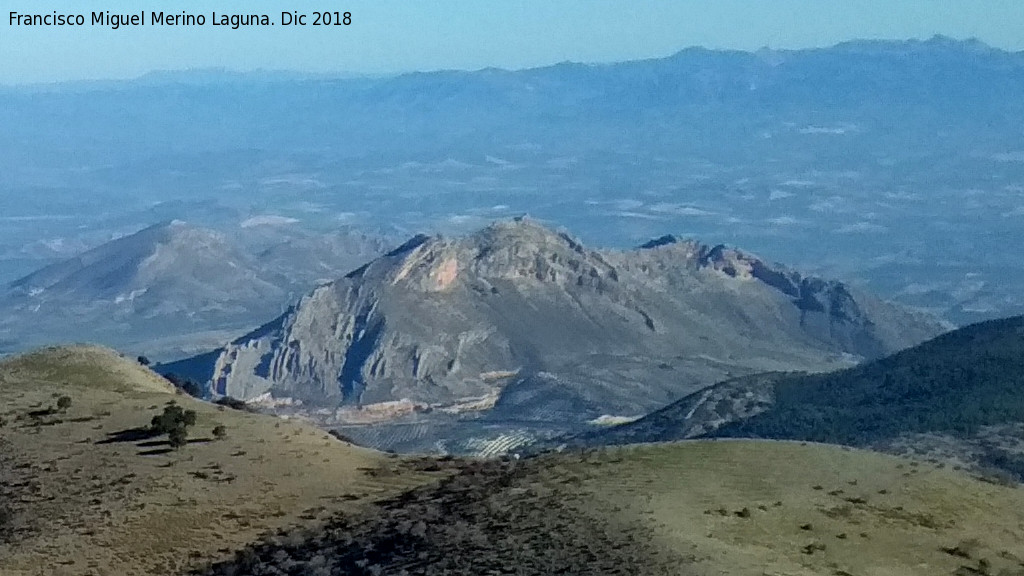 Sierra de la Golondrina - Sierra de la Golondrina. Desde el Mirador de la Pea del Cordel