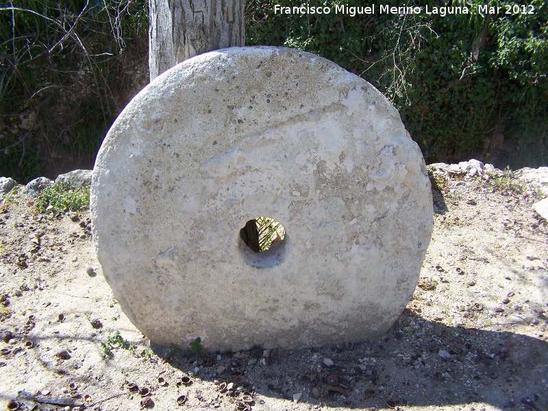 Molino de Juan Harina - Molino de Juan Harina. Piedra del molino